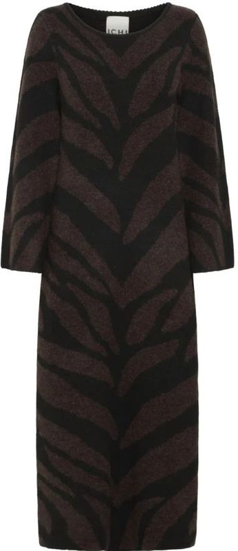 Ichi, Dames, Jurken, Veelkleurig, Maat: L