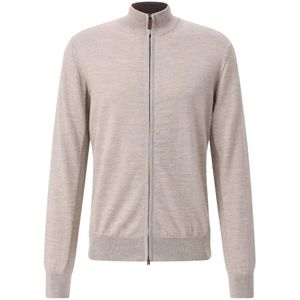 Eton, Heren, Truien, Beige, Maat: S Wol,