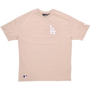 New Era, Heren, Tops, Beige, Maat: M Katoen,