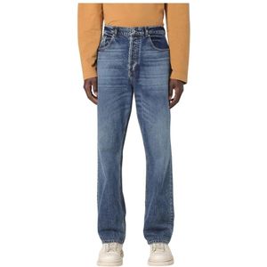 JW Anderson, Heren, Jeans, Blauw, Maat: W33 Katoen,