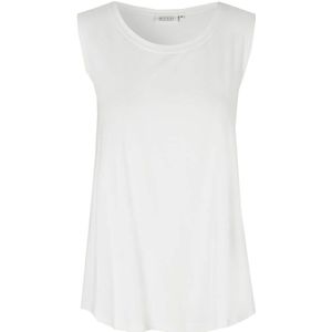 Masai - Mouwloze Top - Wit - Viscose