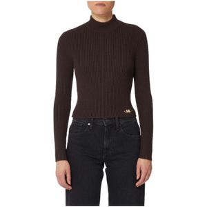Michael Kors, Dames, Truien, Bruin, Maat: L Wol,