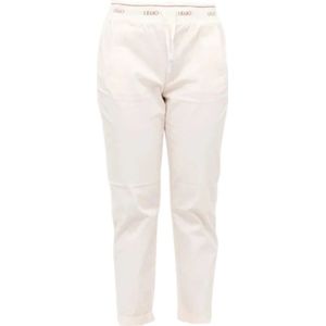 Liu Jo, Dames, Broeken, Wit, Maat: XS Katoen,