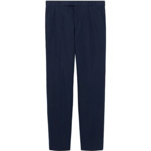 Gucci, Heren, Broeken, Blauw, Maat: L Katoen,