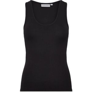 Calvin Klein, Dames, Tops, Zwart, Maat: XS Katoen,