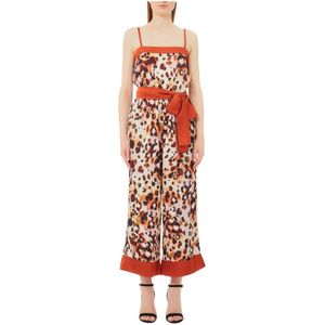 Liu Jo, Dames, Jumpsuits & Playsuits, Bruin, Maat: M