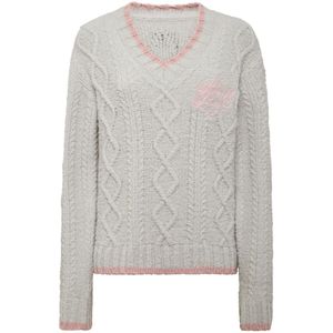 Philipp Plein, Dames, Truien, Grijs, Maat: S