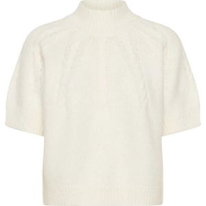 Kaffe - KACuba - Gebreide Trui - Natuurwit