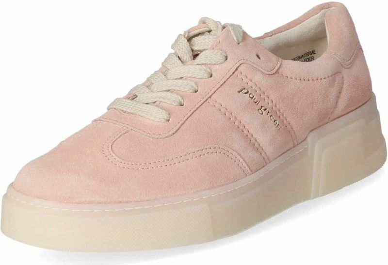 Paul Green - Sneakers Laag - Rosé - Leer en Suède