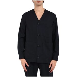 Mauro Grifoni, Heren, Truien, Blauw, Maat: L Wol,