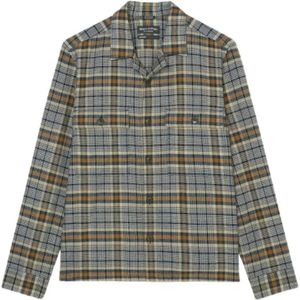 Marc O'Polo, Heren, Overhemden, Veelkleurig, Maat: L Katoen,