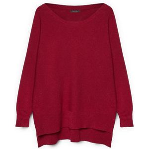 Fiorella Rubino, Dames, Truien, Rood, Maat: Xs/S Viscose,