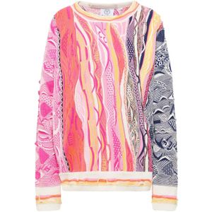 Carlo Colucci, Dames, Truien, Veelkleurig, Maat: 2XL