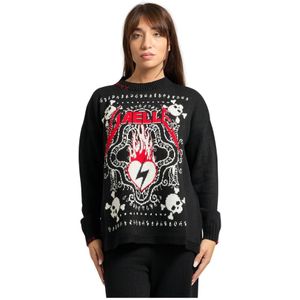 Gaëlle Paris, Dames, Truien, Zwart, Maat: XS