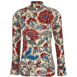 Farm Rio, Dames, Tops, Veelkleurig, Maat: L Jersey,