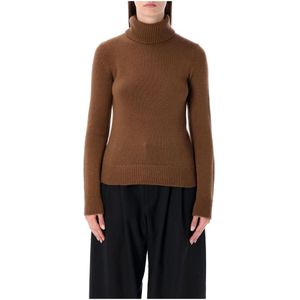 Ralph Lauren, Dames, Truien, Bruin, Maat: L Kasjmier,