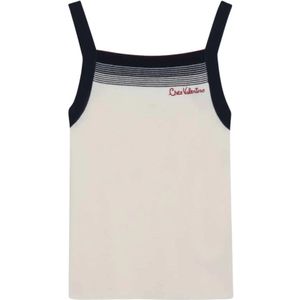 Valentino Garavani, Dames, Tops, Beige, Maat: S Wol,