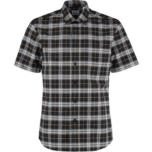 Burberry, Heren, Overhemden, Zwart, Maat: S Katoen,