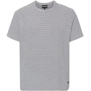 Emporio Armani, Heren, Tops, Veelkleurig, Maat: L Katoen,