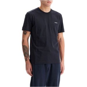 Zegna, Heren, Tops, Blauw, Maat: XL Katoen,