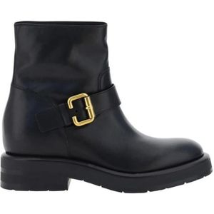 Chloé, Dames, Schoenen, Zwart, Maat: 36 EU Leer,