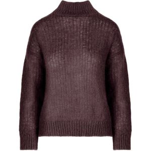 BomBoogie, Dames, Truien, Bruin, Maat: S Mohair,