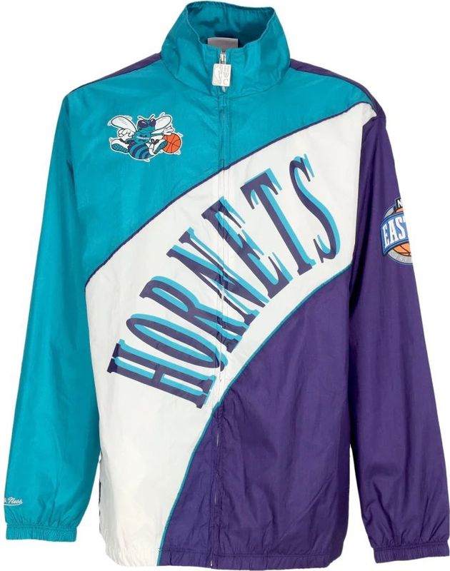 Mitchell & Ness - NBA Gebogen Windbreaker Jas - Veelkleurig - Heren