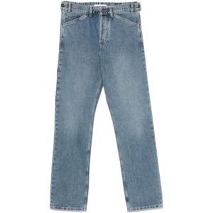 Moschino, Heren, Jeans, Blauw, Maat: L Denim,