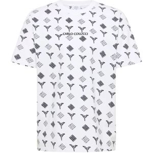 Carlo Colucci, Heren, Tops, Wit, Maat: XS