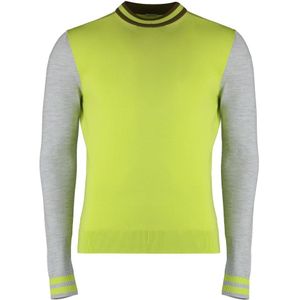 Malo, Heren, Truien, Groen, Maat: 4XL Wol,