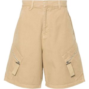Jacquemus, Heren, Korte broeken, Beige, Maat: XL Katoen,