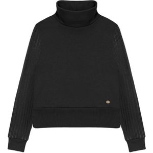 Colmar, Dames, Truien, Zwart, Maat: XS Katoen,