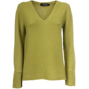 Gran Sasso, Dames, Truien, Groen, Maat: XL Wol,