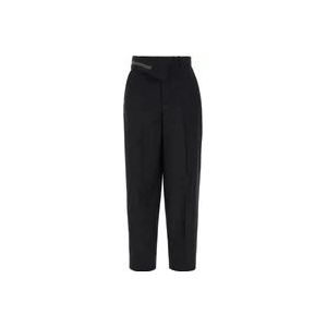 Fendi Stijlvolle Broek , Black , Dames , Maat: S