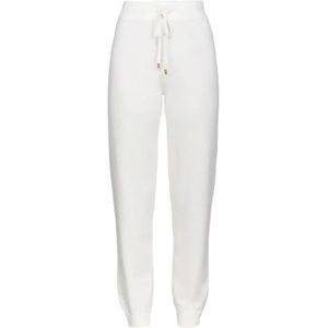 Pinko, Dames, Broeken, Wit, Maat: S Katoen,