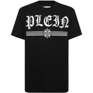 Philipp Plein, Heren, Tops, Zwart, Maat: S