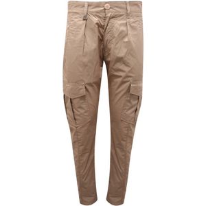 Liu Jo, Heren, Broeken, Beige, Maat: W30