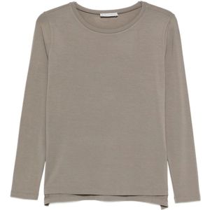 Le Tricot Perugia, Dames, Tops, Grijs, Maat: S