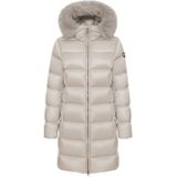 Colmar - Winterjas - Champagne - Gewatteerde Jas - Met Afneembare Nepbont Kraag