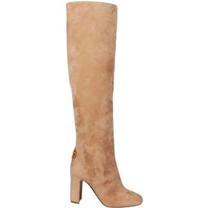 Dolce & Gabbana, Dames, Schoenen, Beige, Maat: 36 EU Suède,