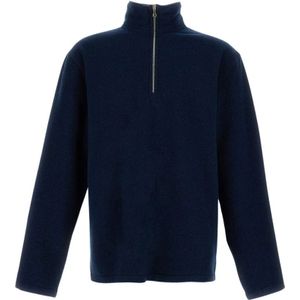 Rier, Heren, Truien, Blauw, Maat: M Wol,