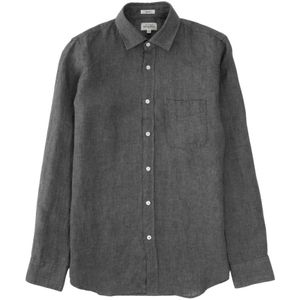 Hartford, Heren, Overhemden, Groen, Maat: L Linnen,