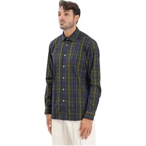 Barbour, Heren, Overhemden, Veelkleurig, Maat: L Katoen,