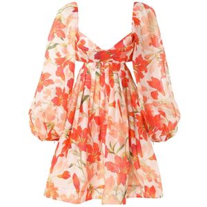 Zimmermann, Dames, Jurken, Veelkleurig, Maat: M Katoen,