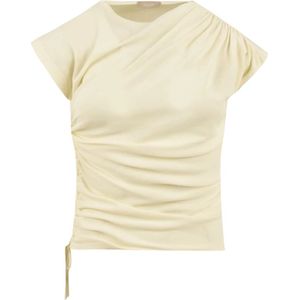 Drumohr, Dames, Tops, Beige, Maat: M