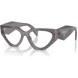 Prada, unisex, Accessoires, Grijs, Maat: 54 MM