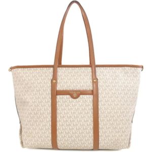 Michael Kors Pre-owned, Dames, Pre-owned, Beige, Maat: ONE Size