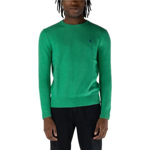 Polo Ralph Lauren - Trui - Groen - Knitwear - Lange Mouw