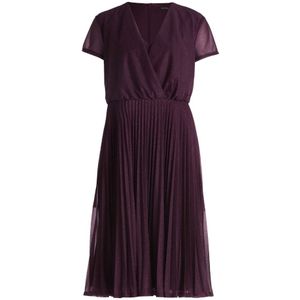 Vera Mont - Cocktailjurk - Cyclaam - Knielengte - V-hals