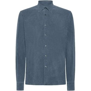 Rrd, Heren, Overhemden, Blauw, Maat: L Piqué,